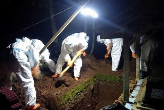 Dinihari Tadi, Tim Covid Wonogiri Melakukan Pemakaman Lagi