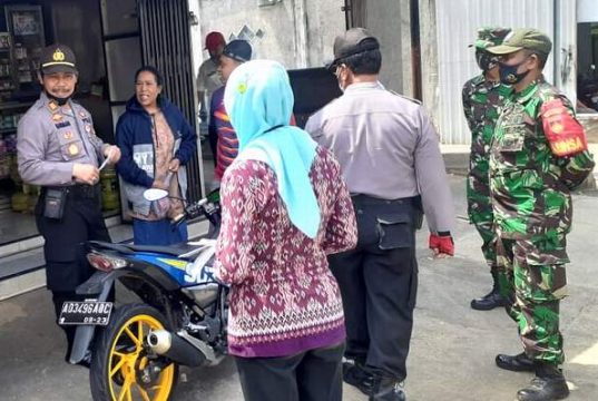 Tentara dan Polisi Wonogiri, Gelar Gakplin dengan Operasi Yustisi