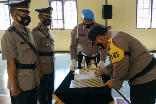Kapolres Magelang Berharap Pejabat Baru Menciptakan Situasi Kamtibmas Kondusif