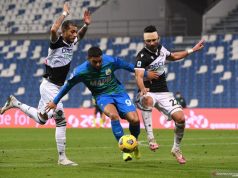 Sassuolo Gagal ke Puncak Klasemen setelah Ditahan Imbang Udinese