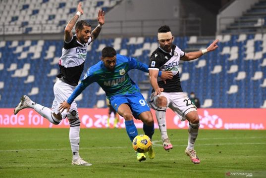 Sassuolo Gagal ke Puncak Klasemen setelah Ditahan Imbang Udinese