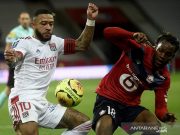 Lille Gagal Menang Lawan 10 Pemain Lyon