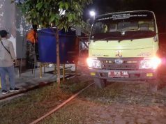 PDAM Tirta Gemilang Bantu Pengungsi Merapi
