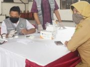 Kesbangpol Tes Urine ASN di Lingkungan Pemkab Magelang