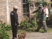 Sosialisasi 3M dan Semprot Disinfektan Cegah Penyebaran Covid-19 di Kalisalak