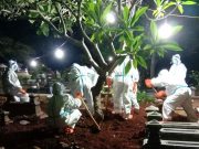 Semalam Tim Covid Wonogiri Memakamkan Jenazah Secara Prokes