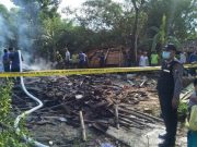Rumah Kayu Ludes Terbakar di Grobogan