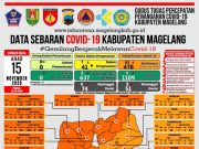 Covid-19 di Kabupaten Magelang Konfirmasi Baru 79 Orang