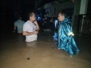 Hujan Deras, Dua Orang Warga Boja Hilang Terseret Arus Sungai.