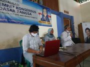 Melalui Daring, Tokoh Agama Dempet Ikuti Sosialisasi Kebangsaan