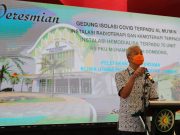 Gubernur Jateng Dampingi Menko PMK dan Menkes, Resmikan Gedung Isolasi Covid-19 di Kebumen