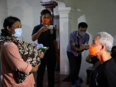 Di Pengungsian Merapi, Ganjar ‘Tilik Bayi’ Usia 15 Hari