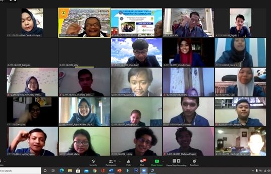 Masih Pandemi, USM Gelar LKKM Tingkat Menengah Secara Virtual