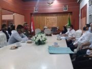 Anggota LCKI Jateng dan Ketua Gerakan Pemuda Marhaenis Kendal Temui Bupati.