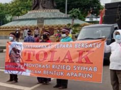 Demo Tolak Habib Rizieq Dibubarkan Polisi Karena Alasan Pandemi Covid 19
