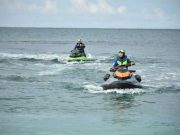 Gunakan Jet Ski, Gubernur Babel Pantau Pulau Kecil