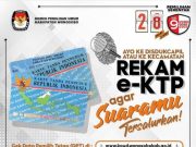 Beredar Pamlet Rekam e-KTP di IG Disdukcapil Wonosobo Bergambar Kolom Kosong Dicoblos Paku