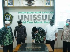 Fakultas Teknik Unissula Bantu Pembangunan Masjid