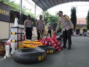 Antisipasi Curah Hujan, Polres Kebumen Gelar Peralatan Evakuasi Bencana Alam