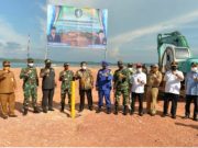 Pembangunan Jembatan Babin diTandai Pemancangan