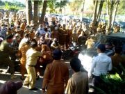 Apel Pagi di Samosir, Seorang ASN Jatuh dan Meninggal