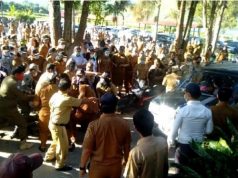 Apel Pagi di Samosir, Seorang ASN Jatuh dan Meninggal