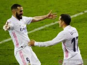 Benzema Tampil Gemilang Bawa Real Madrid Menang di Eibar