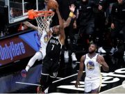Kyrie dan Kevin Antarkan Brooklyn Taklukan Warriors dalam Laga NBA