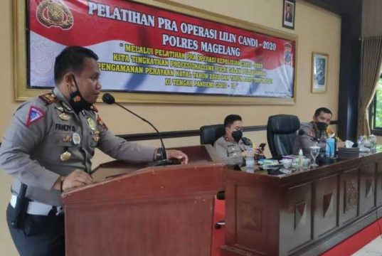 Polres Magelang Persiapkan Operasi Lilin Candi 2020
