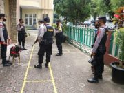 Polres Kebumen Sterilisasi Gereja Libatkan Anjing Pelacak