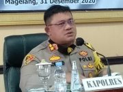 Kapolres Magelang Paparkan Kondisi Akhir Tahun