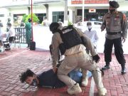 Perusuh di TPS ‘Diterkam’ Timsus Harimau Polres Wonogiri