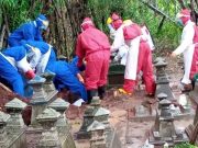 Jumlah Positif Meningkat Jadi 800, Tim Covid Wonogiri Memakamkan Dua Jenazah Lagi