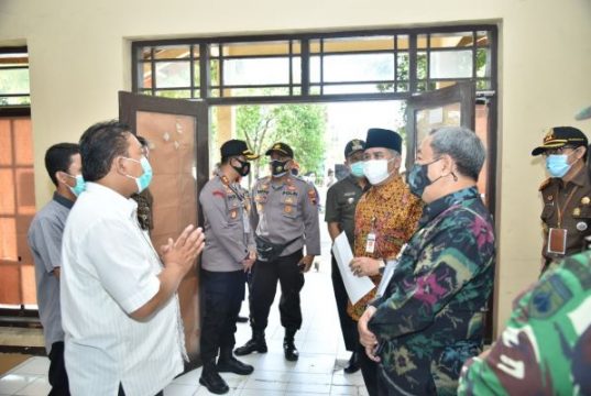 Bupati Yazid Mahfudz Minta Penyelenggara Pilkada dan Pemilih Patuhi Protokol Kesehatan