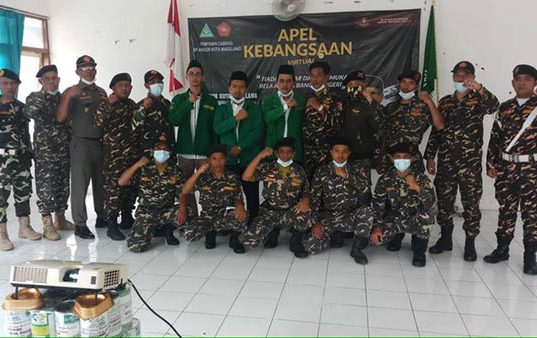GP Ansor Kota Magelang Gelar Apel Kebangsaan Secara Virtual