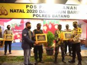 Kapolda Monitoring Kesiapsiagaan Petugas Pos Pam Natal dan Tahun Baru di Tol Batang