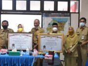 Disdukpencapil dan DPMPTSP Kota Tegal Raih Penghargaan WBK