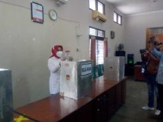 Pilbup Grobogan Lancar, Hasil Sementara Pasangan Sri-Bambang 86,5 Persen