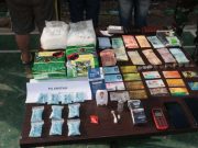 Satgas Yonif 642 Gagalkan Masuknya Narkoba 4 Kg Shabu dan 500 Ekstasi