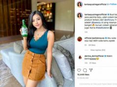 Dugaan Prostitusi Online, Netizen Serbu Akun Tania Ayu