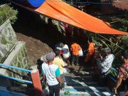 Akibat Hujan, Talud Pondasi Rumah Warga Roboh
