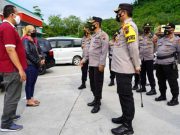 Pamatwil Polda Jateng Cek Pos Pam di Batang