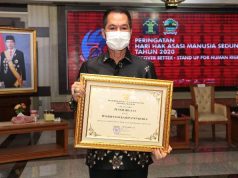 Pemkab Kudus Raih Penghargaan Kabupaten Peduli HAM