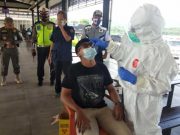 Dinkes Batang Lakukan Rapid Test Antigen Gratis di Tol