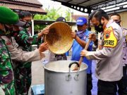 Bantu Warga Terdampak Covid-19, TNI-Polri Bersama Pemkab Batang Buat Dapur Umum