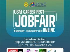 USM Career Menggelar Job Fair secara Daring