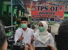 Sebelum Coblosan, Eisti Sungkem Orang Tua, Mugiono Doa Bersama