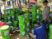 PT Geodipa Energi Unit Dieng Bantu Pembuatan Komposer dan Bibit Pohon