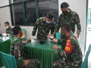 Jaga Kondisi Tubuh, Personel TNI-AD di Wonosobo Disuntik Vitamin
