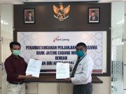 Jalin Kerjasama, Bank Jateng Cabang Wonogiri Tandatangani PKS dengan Perusda Giri Aneka Usaha